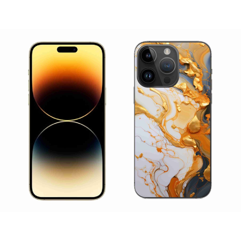 Gél borítás mmCase iPhone 14 Pro Max készülékhez - absztrakt motívum 6