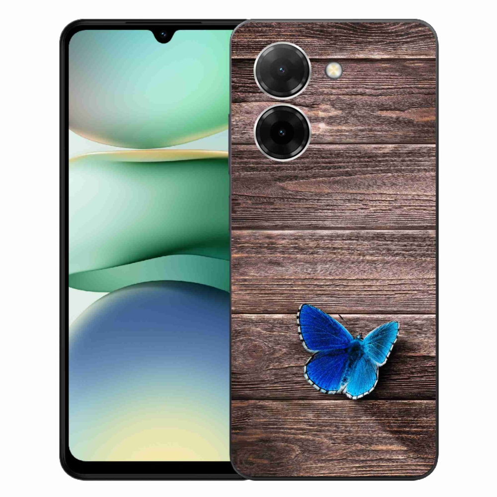 Gél borítás mmCase a Xiaomi Redmi A5 (171.7x77.8x8.3mm) - kék pillangó 1