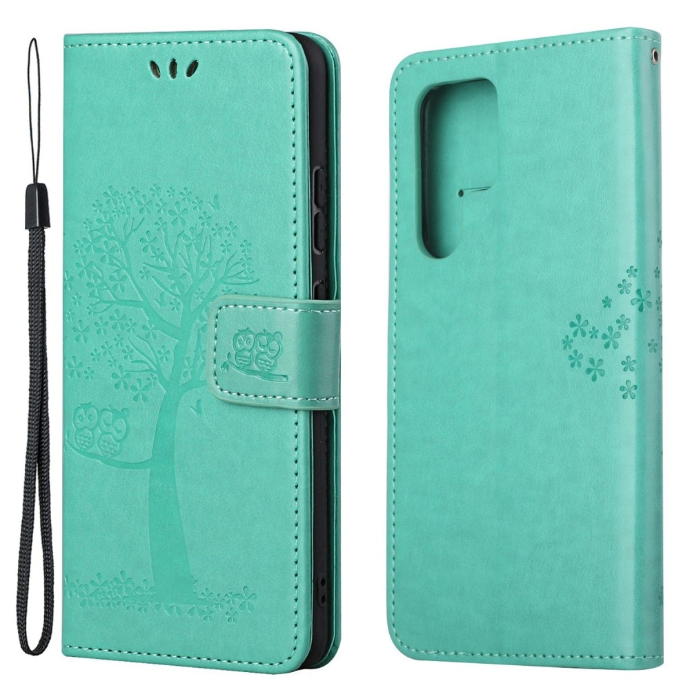 Fa könyv tok Samsung Galaxy S24 Ultra készülékhez - teal - teal