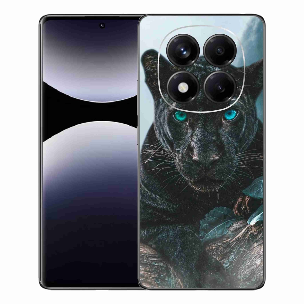 Gél borítás mmCase a Xiaomi Redmi Note 14 Pro számára - fekete párduc