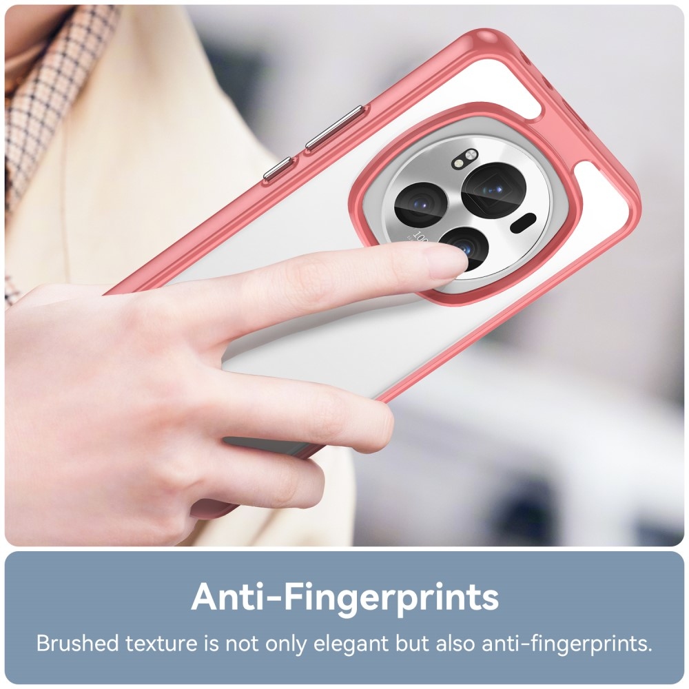 Gél tok kemény hátlappal a Honor Magic 6 Pro 5G készülékhez - piros