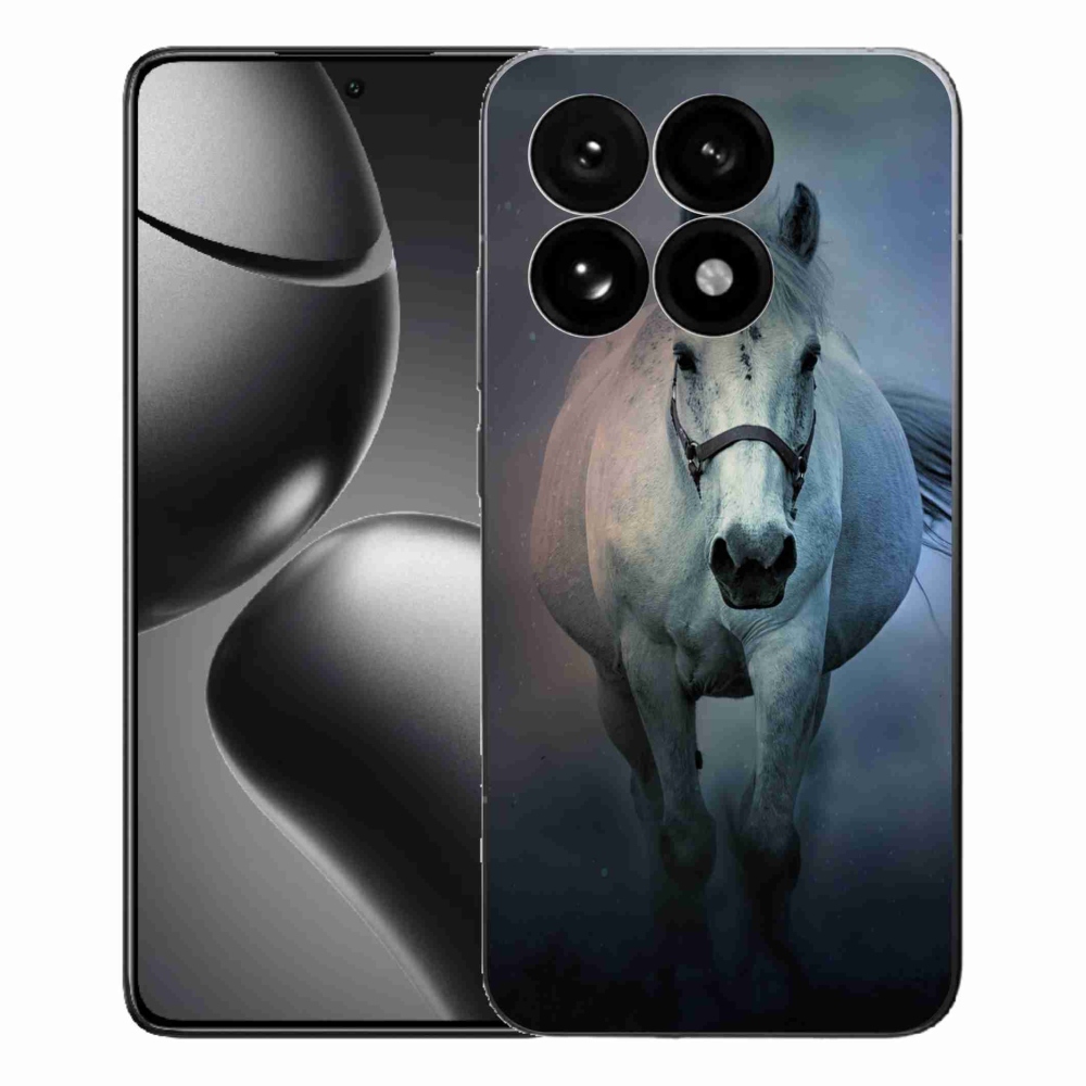 Gél borító mmCase a Xiaomi 15T-hez - futó fehér ló