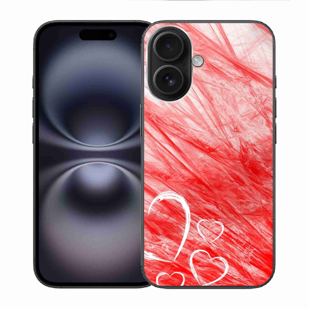 Zselés borítás mmCase iPhone 16 készülékhez - szív