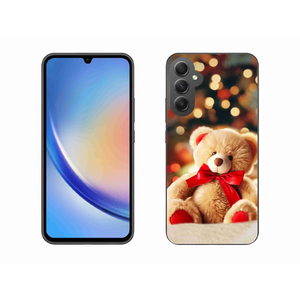 Zselés borítás mmCase Samsung Galaxy A34 5G - mackó