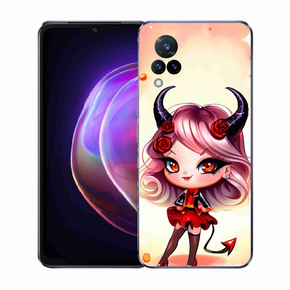 Gél borító mmCase a Vivo V21 4G/5G készülékhez - rajzfilm ördög