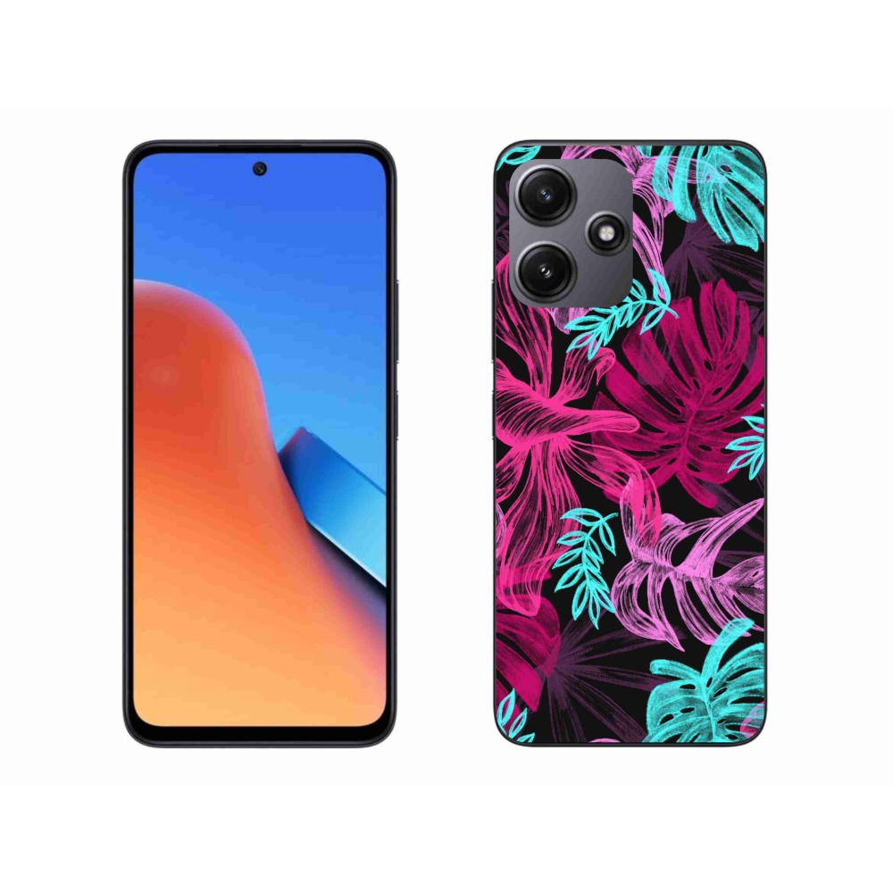 Gél borító mmCase a Xiaomi Redmi 12 5G számára - virágok 1