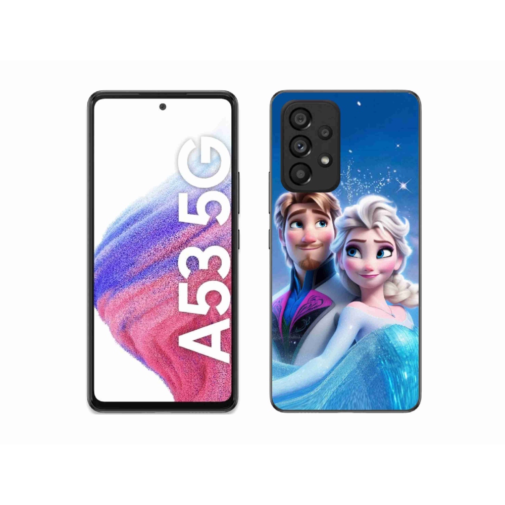 Zselés borítás mmCase Samsung Galaxy A53 5G - Ice Kingdom 1
