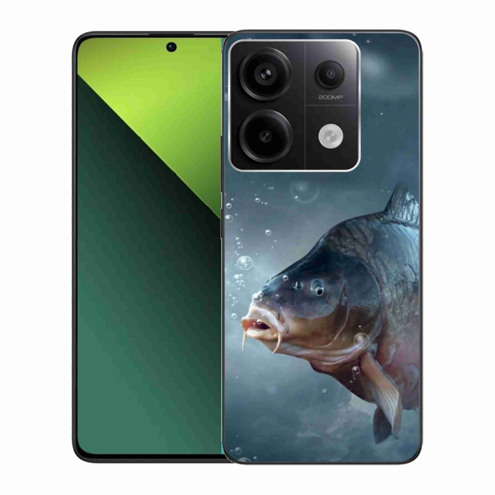 Gél borítás mmCase a Xiaomi Redmi Note 13 Pro 5G/Poco X6 5G számára - ponty és buborékok