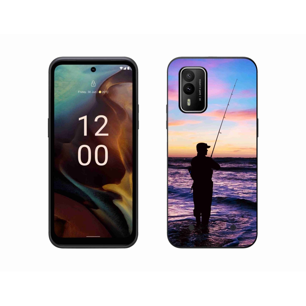 Zselés borítás mmCase a Nokia XR21 készülékhez - halászat 1