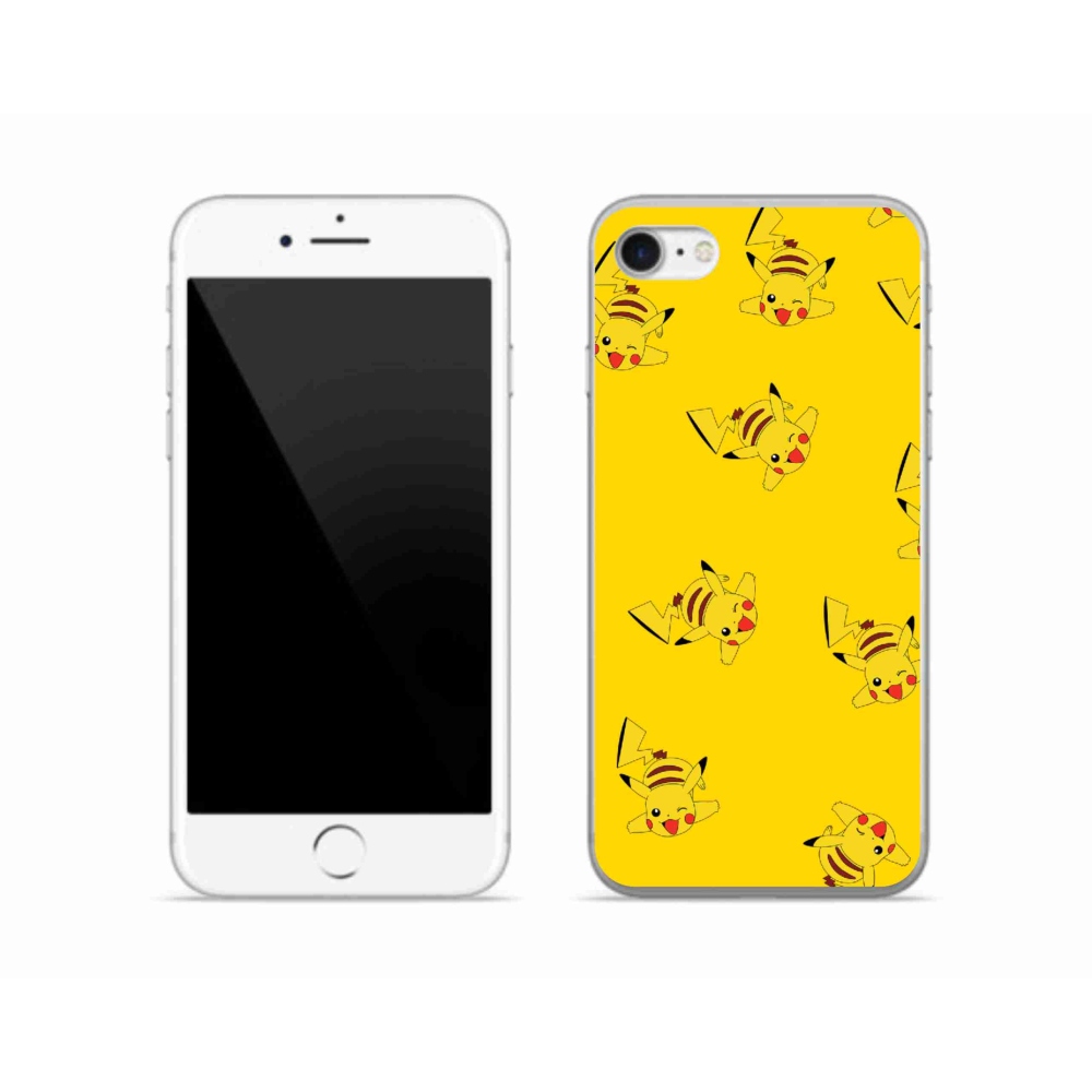 Zselés borítás mmCase iPhone SE (2022) - pikachu