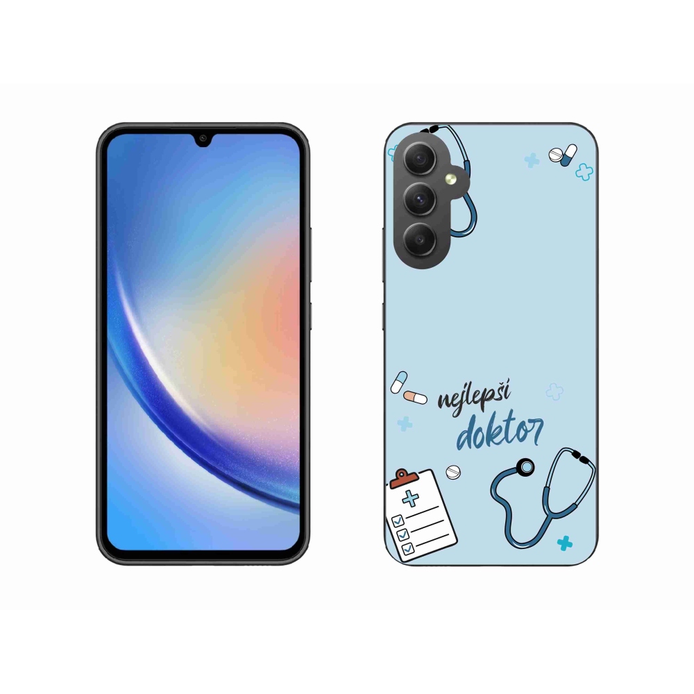 Gél borítás mmCase Samsung Galaxy A34 5G - Best Doctor