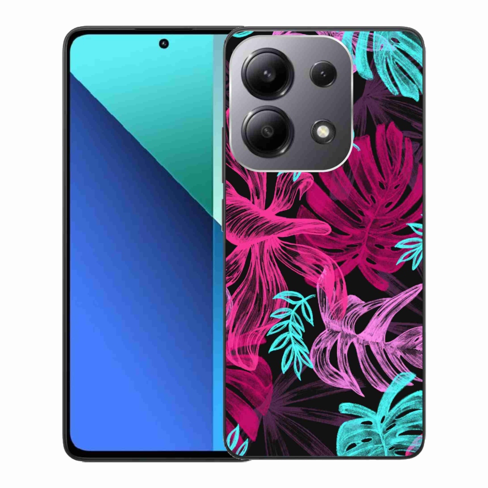 Gél borító mmCase a Xiaomi Redmi Note 13-hoz - virágok 1