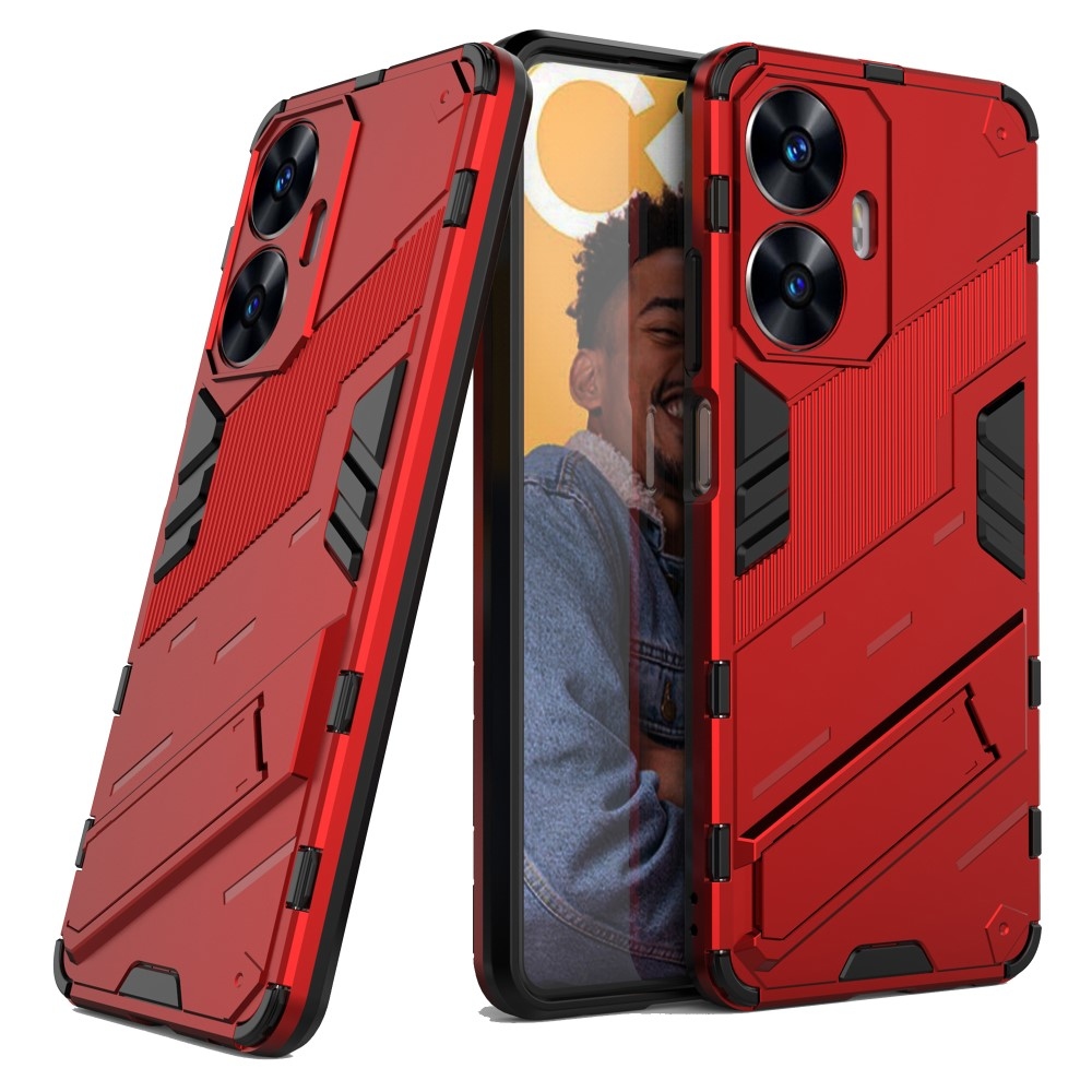 Tartós borítás a Realme C55 készülékhez - piros