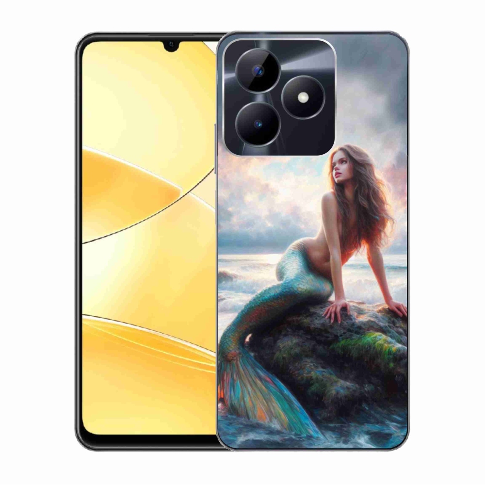 Zselés borító mmCase a Realme C51/C53 készülékhez - sellő