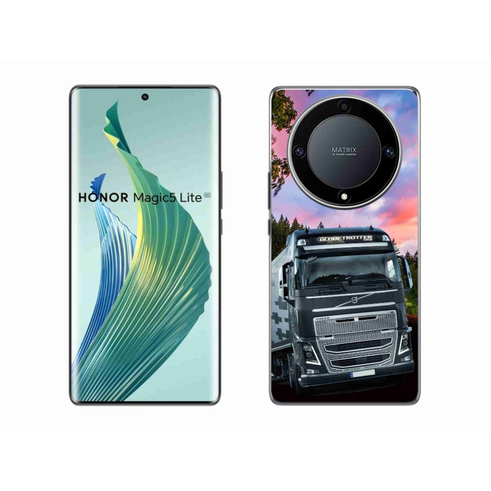 Gél borítás mmCase a Honor Magic 5 Lite 5G készülékhez - teherautó 2
