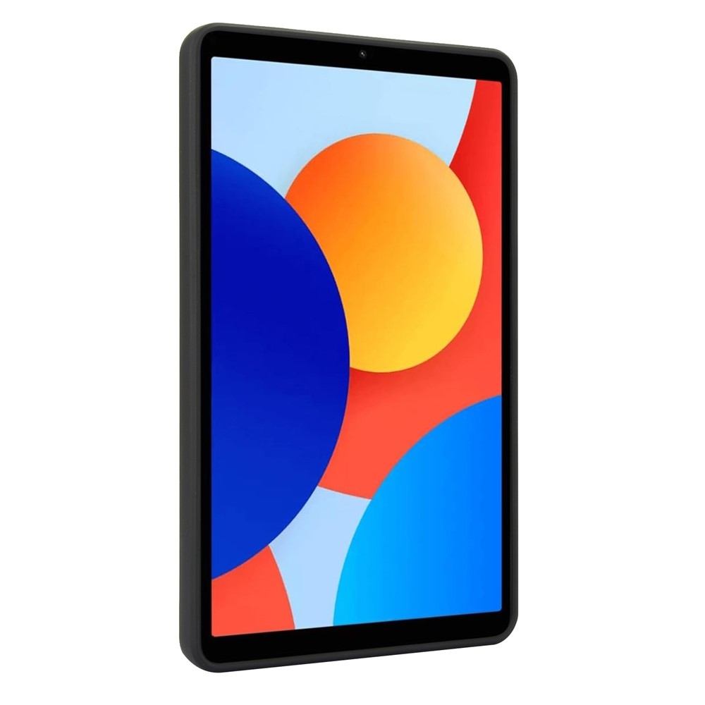 Skiny zselés tok fix hátlappal és flip állvánnyal Xiaomi Redmi Pad SE 8.7-hez - fekete