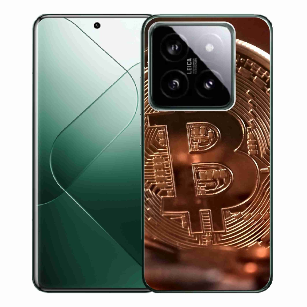 Gél borítás mmCase a Xiaomi 14 Pro számára - bitcoin