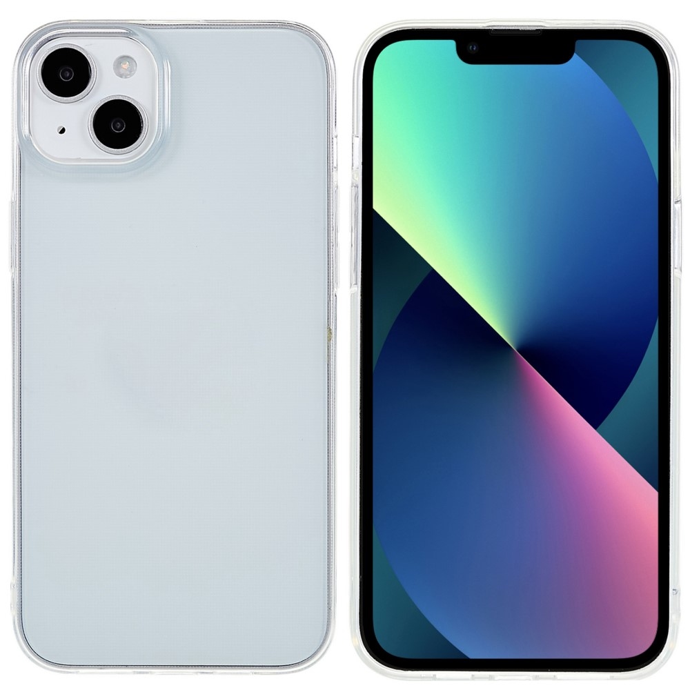 Átlátszó zselés tok iPhone 15 Plus készülékhez - átlátszó