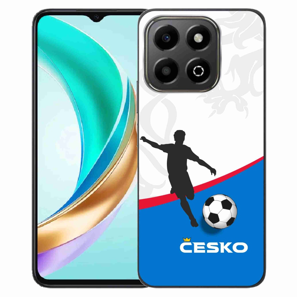 Gél borítás mmCase for Honor X6b - futball Csehország 1