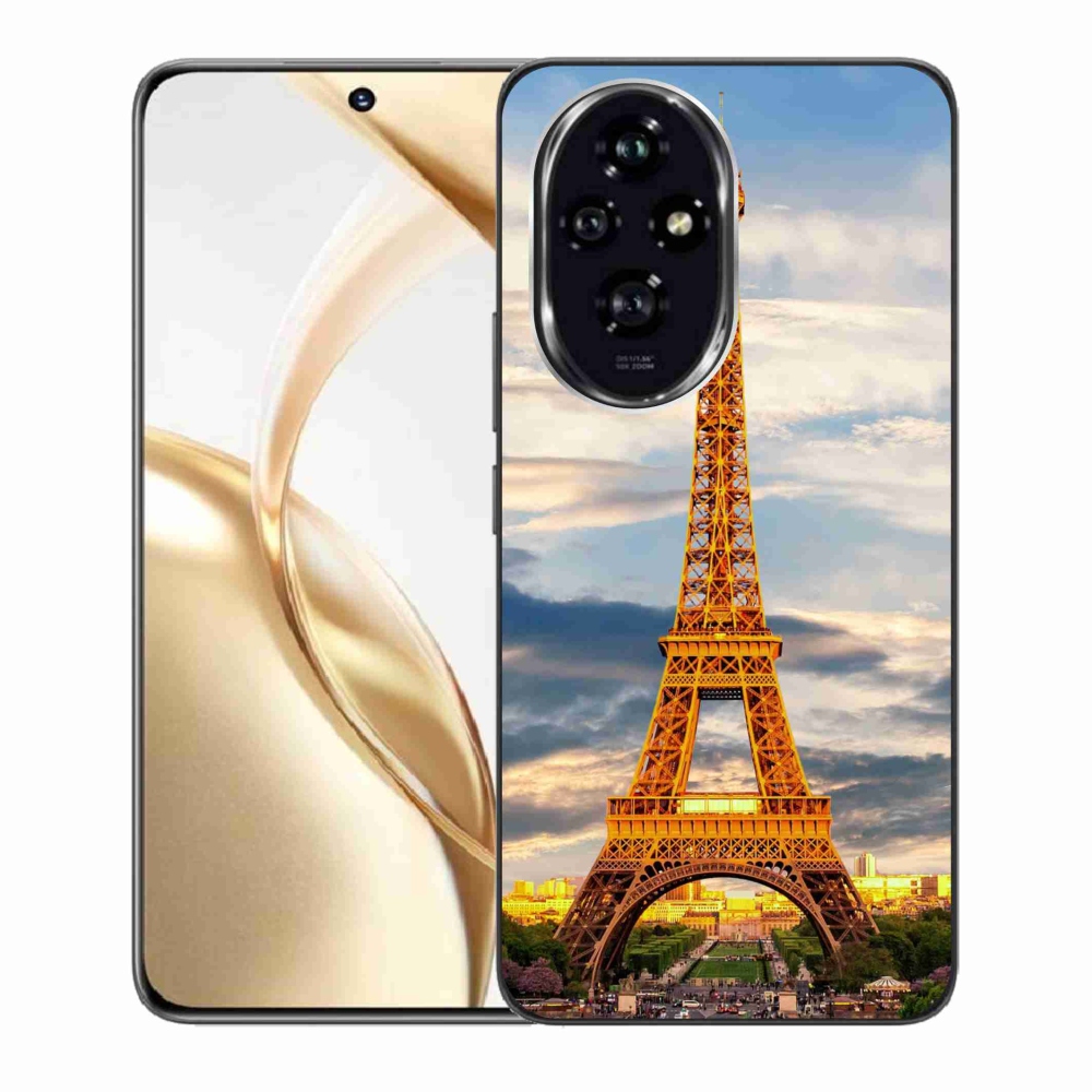 Zselés borító mmCase a Honor 200 5G készülékhez - eiffel torony 3