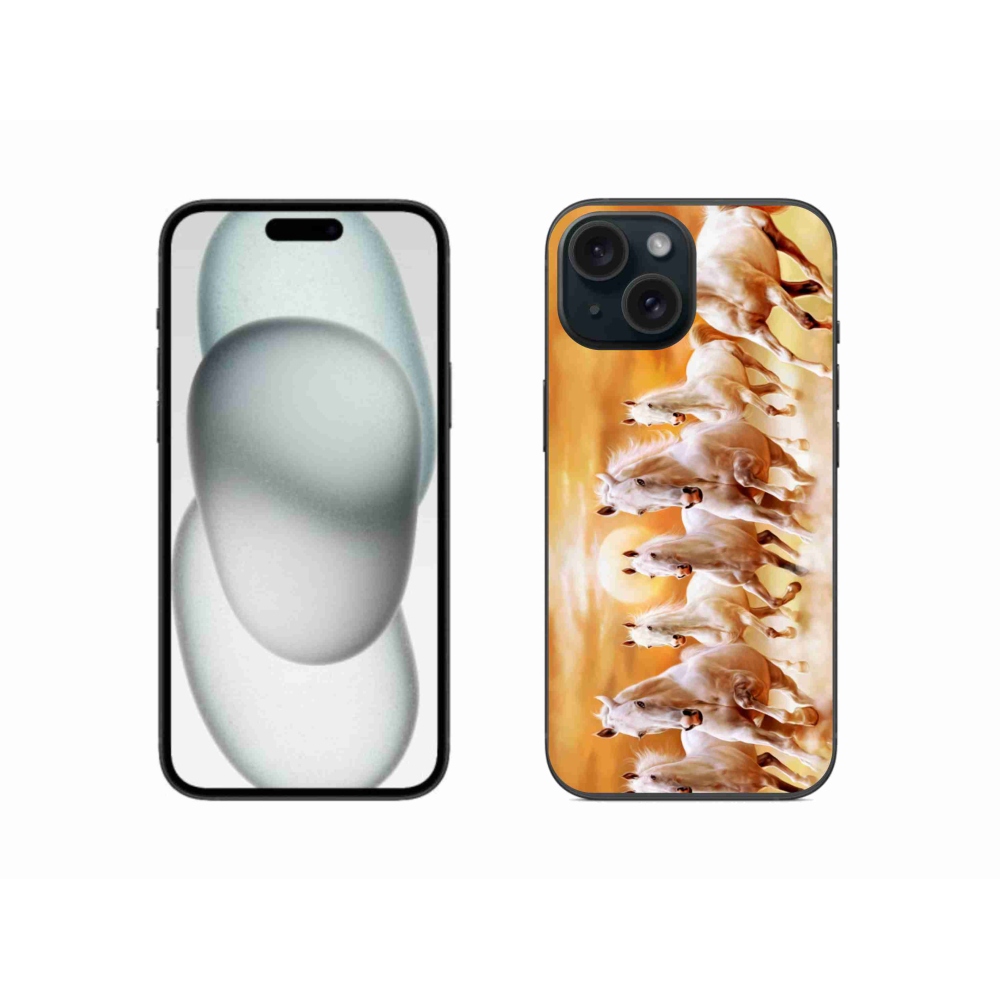 Gél tok mmCase iPhone 15 - lovakhoz 2
