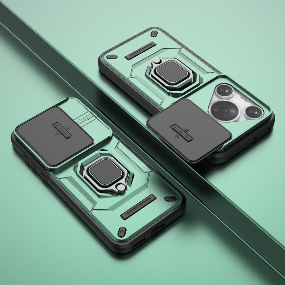 Lencseálló borítás Huawei Pura 70 Pro készülékhez - zöld