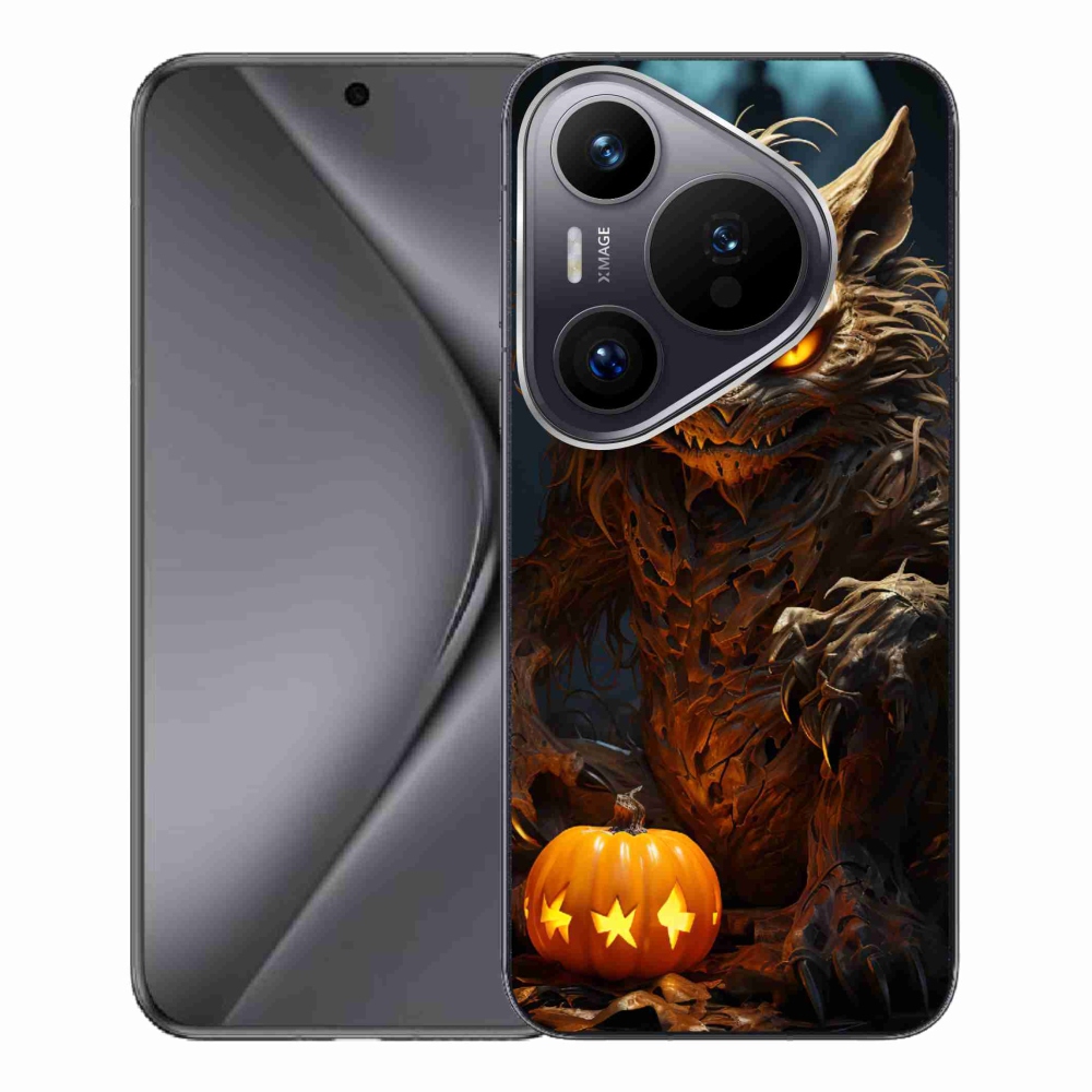Gél borító mmCase a Huawei Pura 70 Pro készülékhez - Halloween szörnyeteg