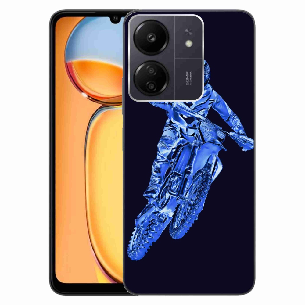 Gél borítás mmCase a Xiaomi Poco C65/Redmi 13C - motocross 1