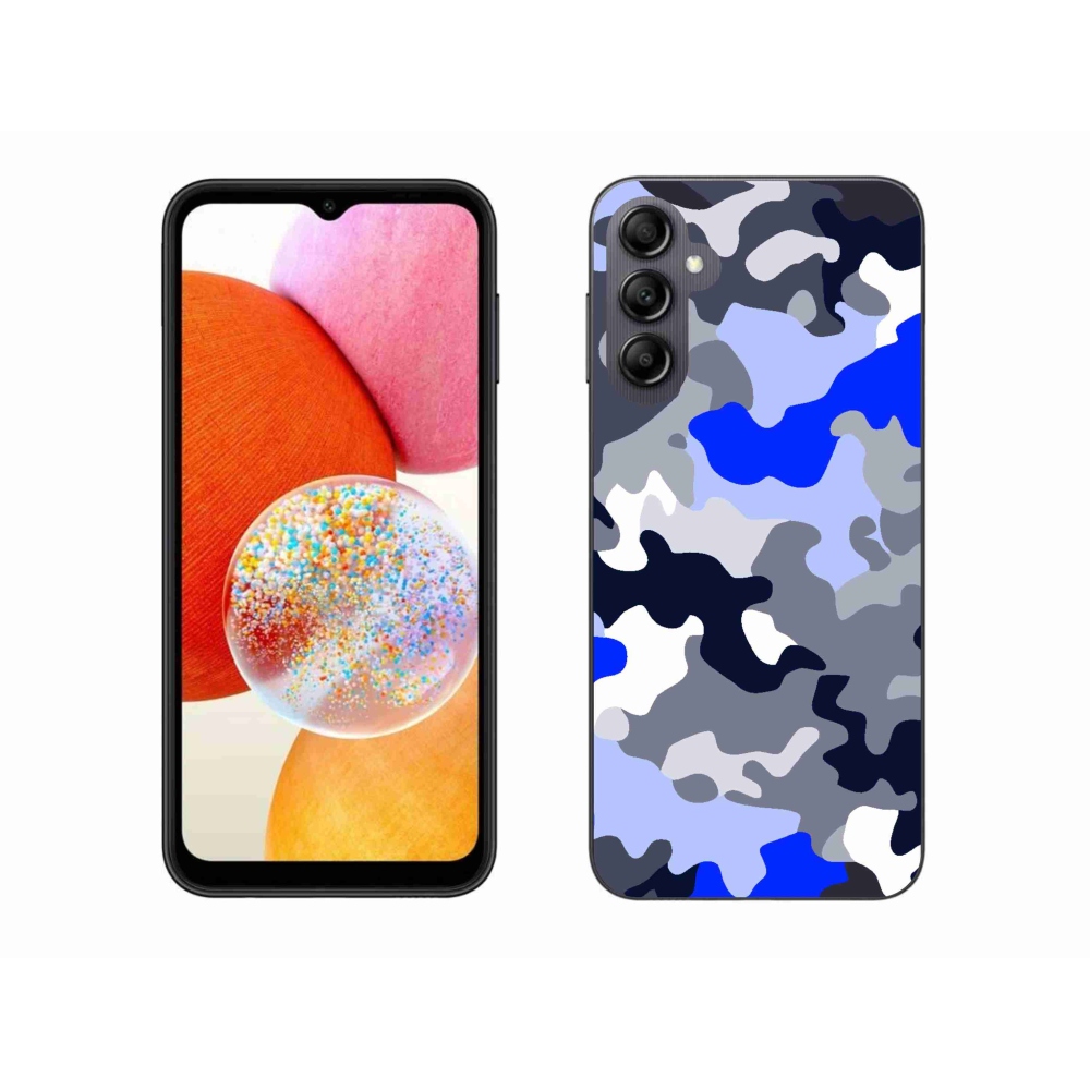 Zselés borítás mmCase Samsung Galaxy A14 4G/5G - terepszínű minta 8