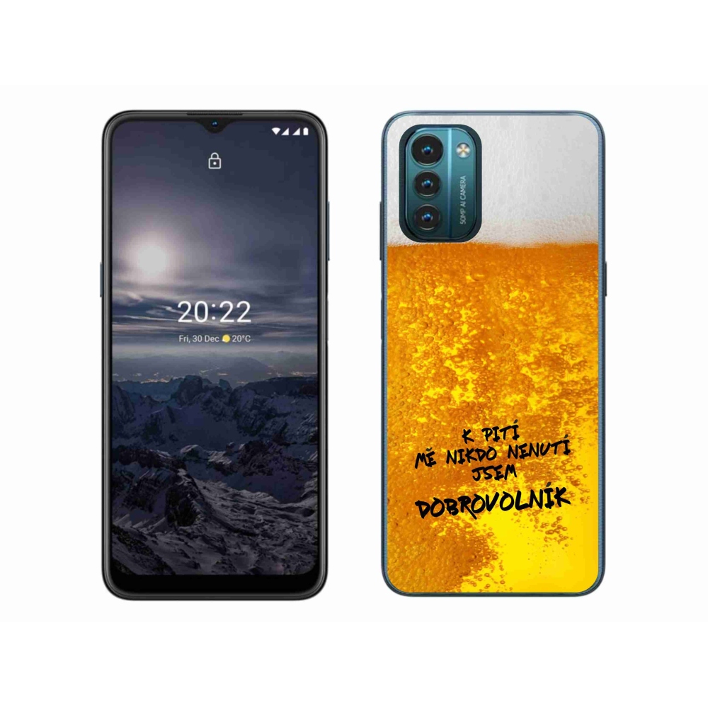 Zselés borítás mmCase a Nokia G11/G21 készülékhez - sör motívum 4