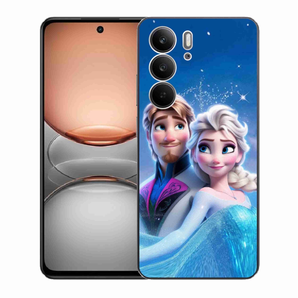 Gél borítás mmCase a Realme C75 készülékhez - Ice Kingdom 1