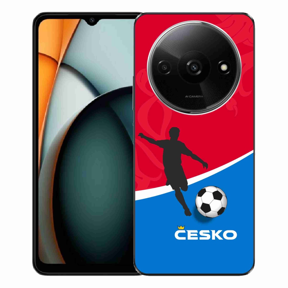 Gél borítás mmCase a Xiaomi Redmi A3-hoz - futball Csehország