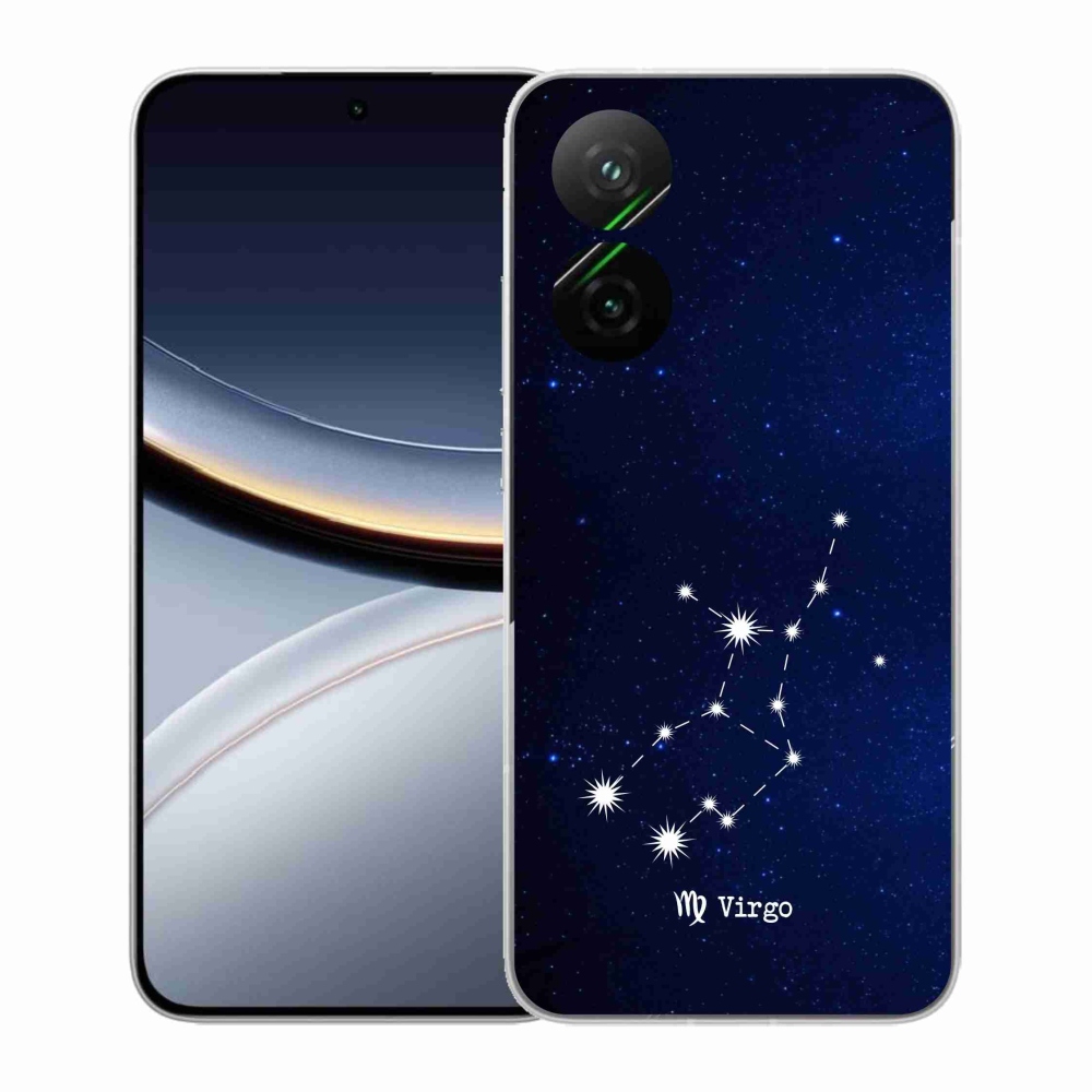 Gél borító mmCase a Xiaomi Poco F7 5G számára - csillagkép Virgo