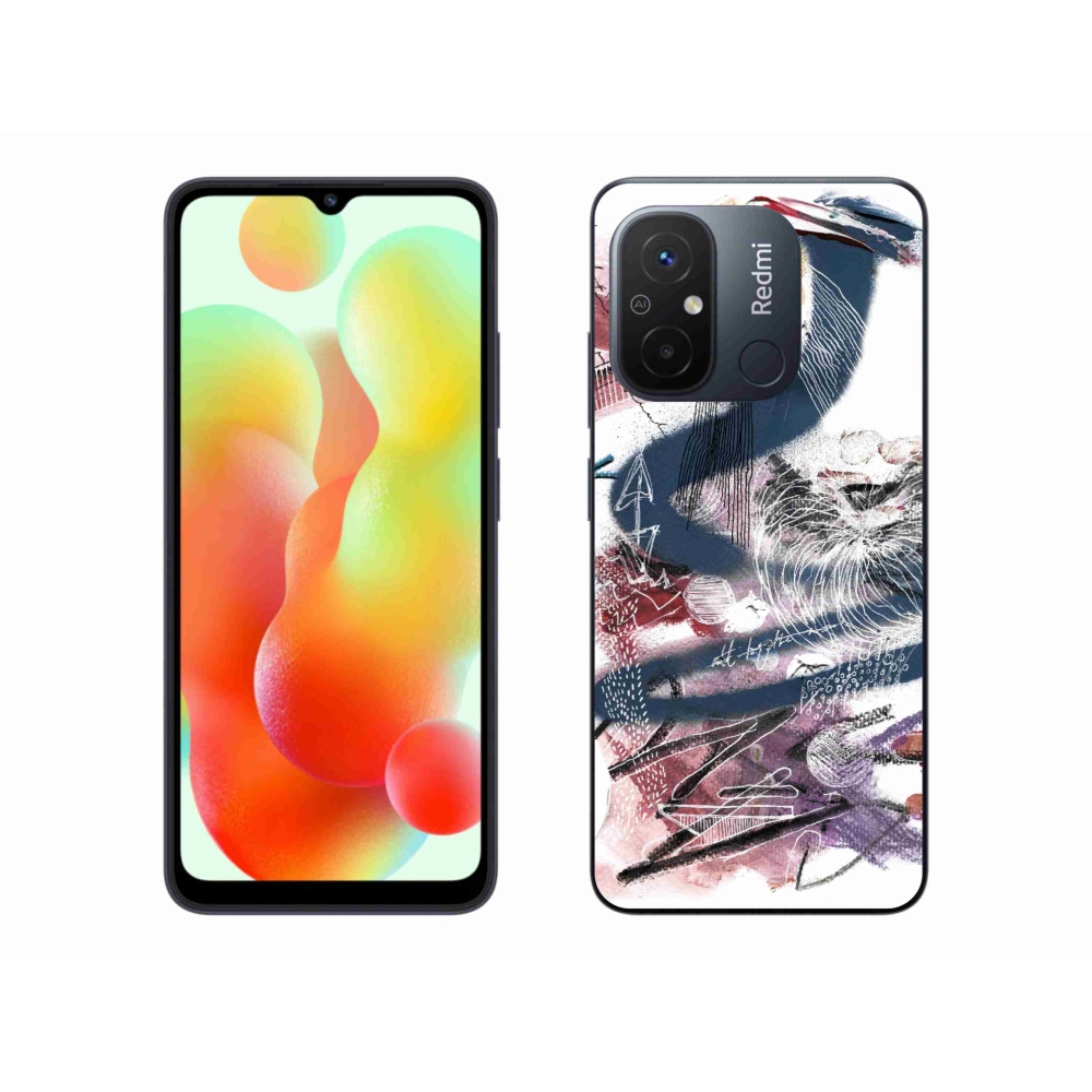 Gél borítás mmCase a Xiaomi Redmi 12C-hez - absztrakt motívum 28