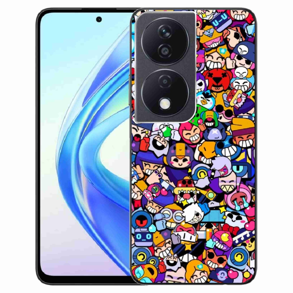 Zselés borítás mmCase a Honor X7b/Honor 90 Smart készülékhez - brawl stars 2