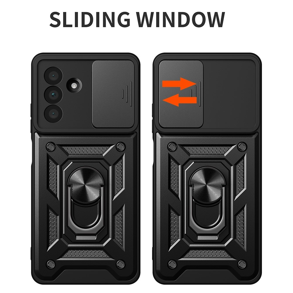 Csúszásálló borítás Samsung Galaxy A36 5G készülékhez - fekete