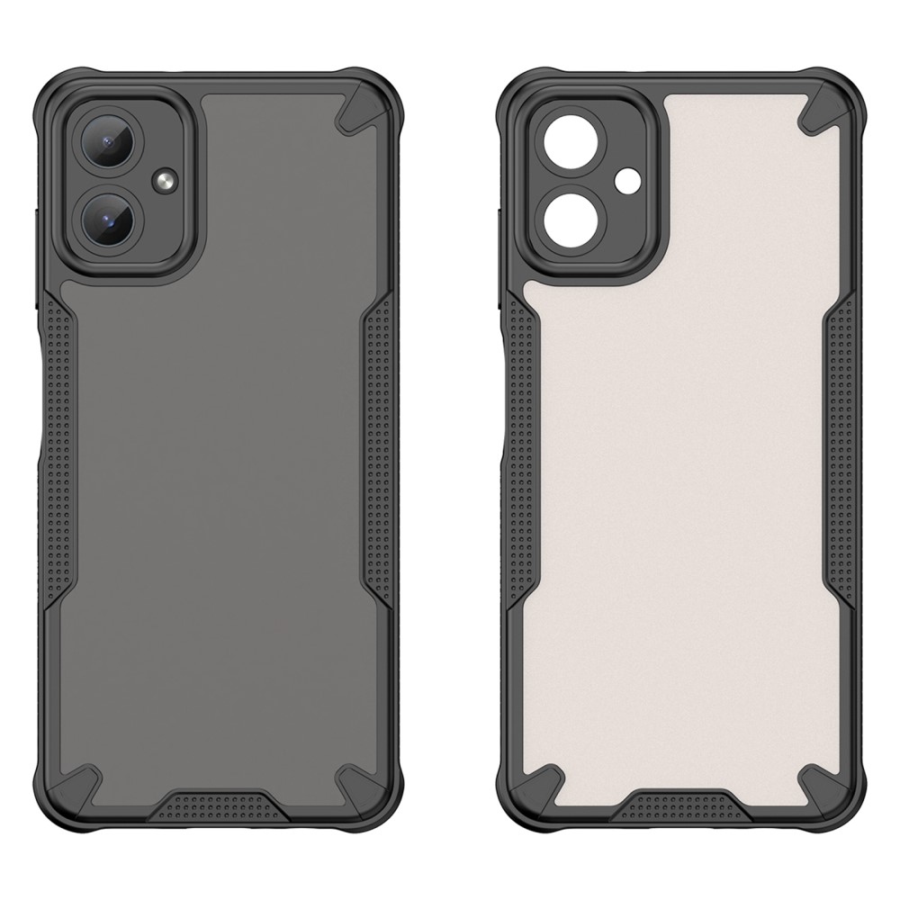 Fagyasztott, tartós borítás Samsung Galaxy A06 4G készülékhez - fekete