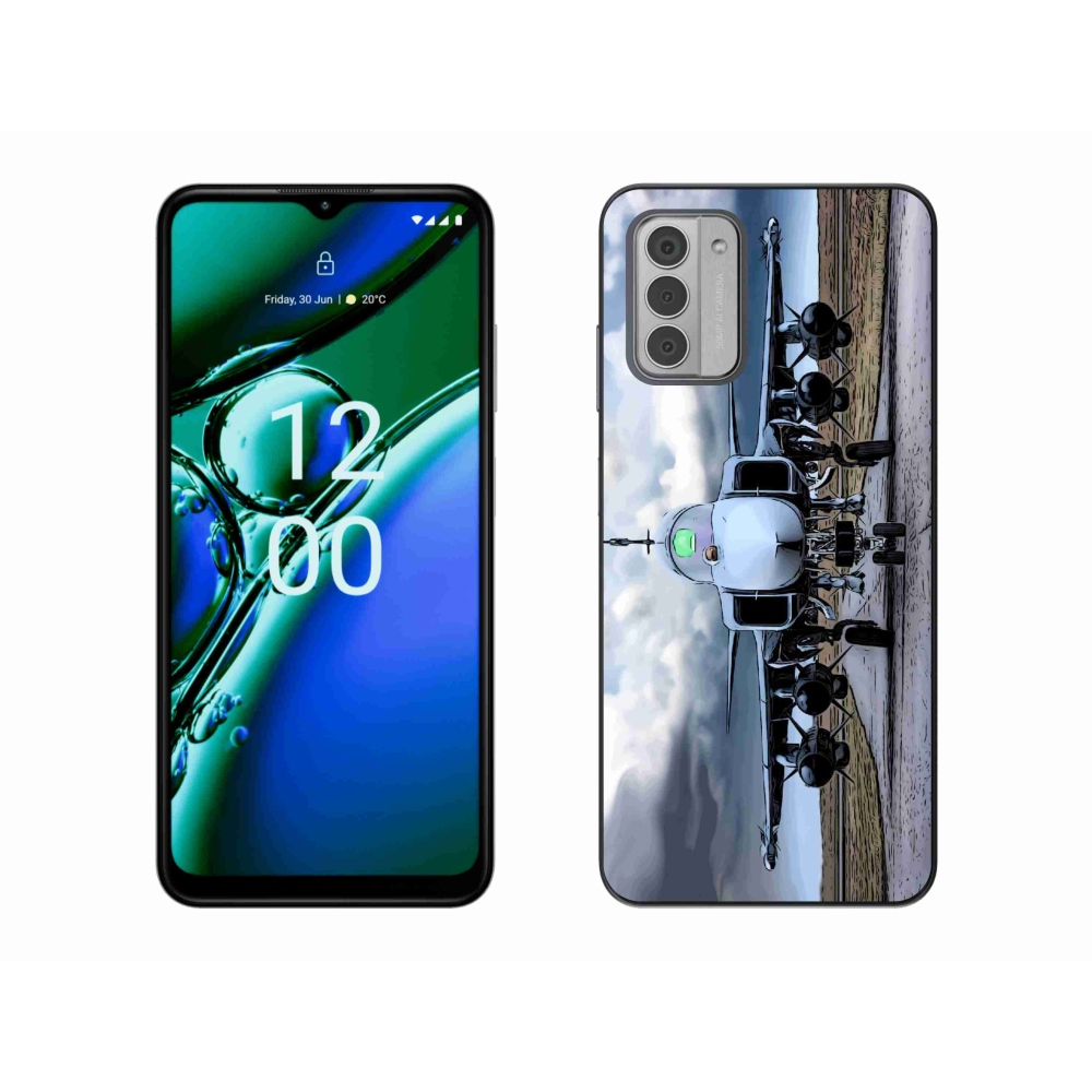 Zselés borítás mmCase a Nokia G42-hez - katonai repülőgépekhez