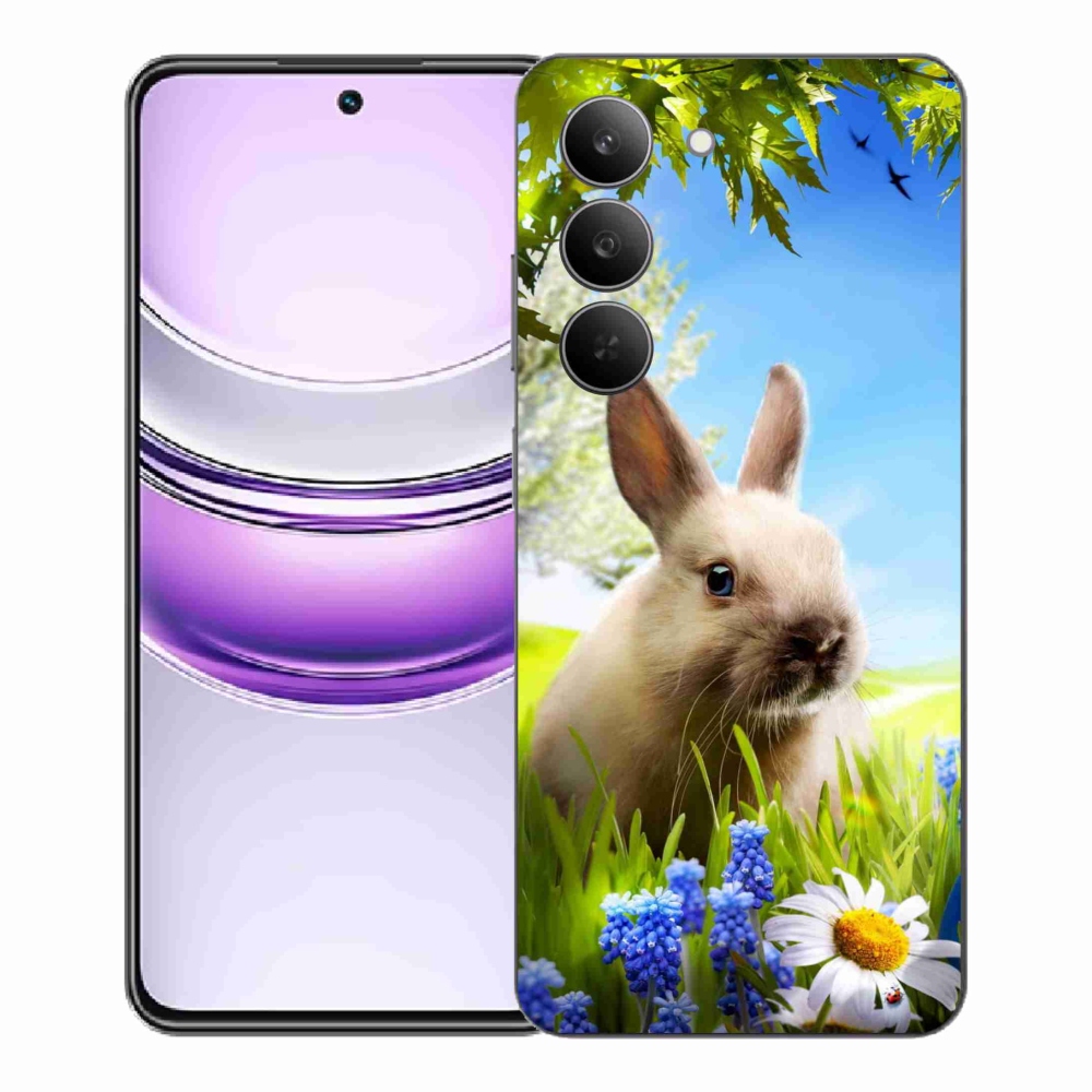 Gél borítás mmCase a Realme 14x 5G készülékhez - nyuszi