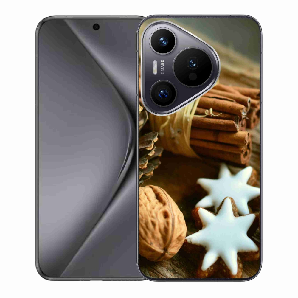 Gél borítás mmCase a Huawei Pura 70 készülékhez - fahéj és mézeskalács