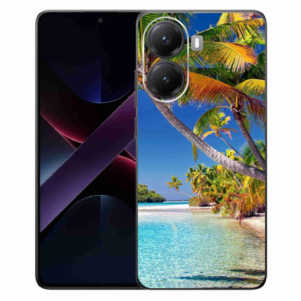 Gél borítás mmCase a Xiaomi Poco X7 Pro 5G-hez - tengerparton