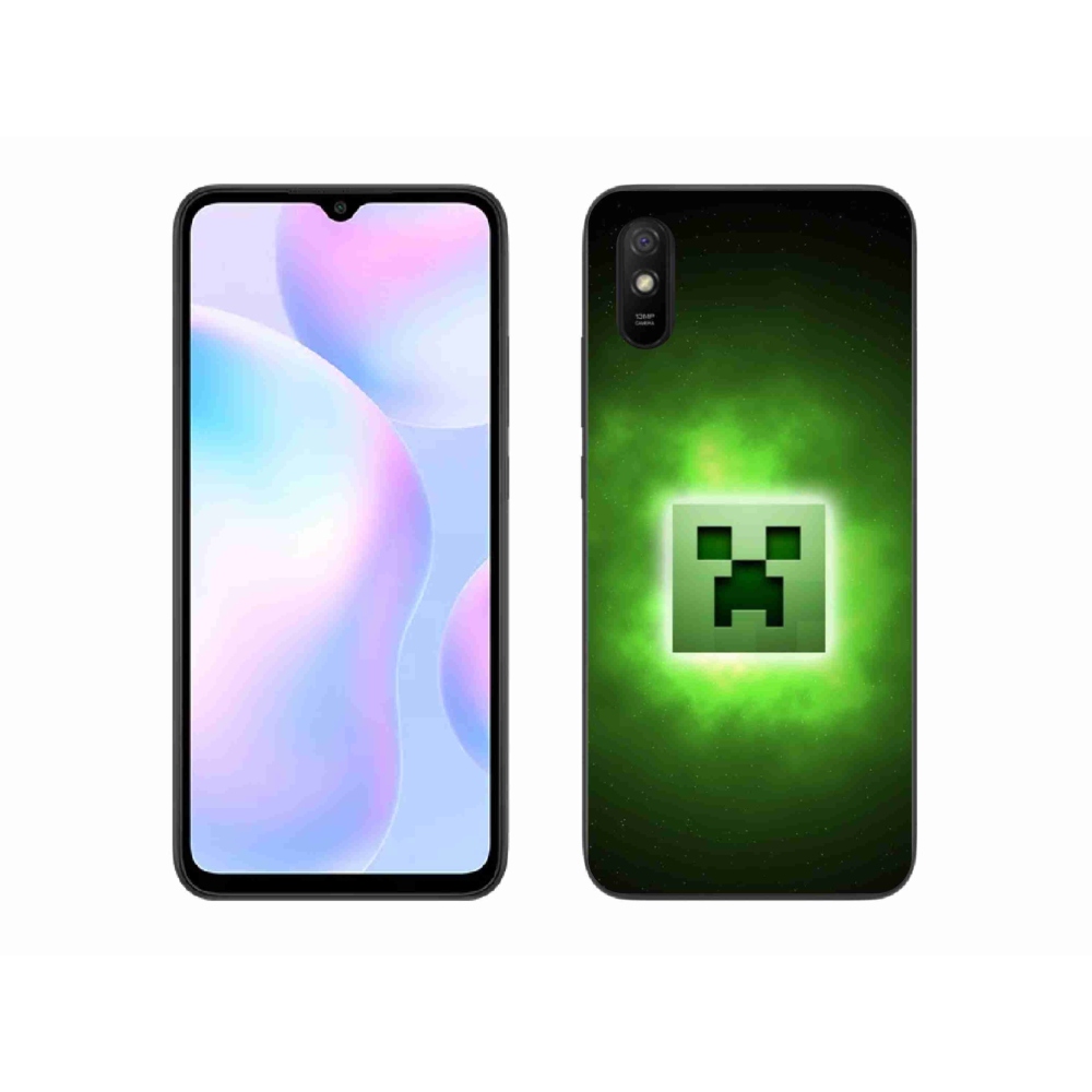 Gél borítás mmCase a Xiaomi Redmi 9A számára - minecraft