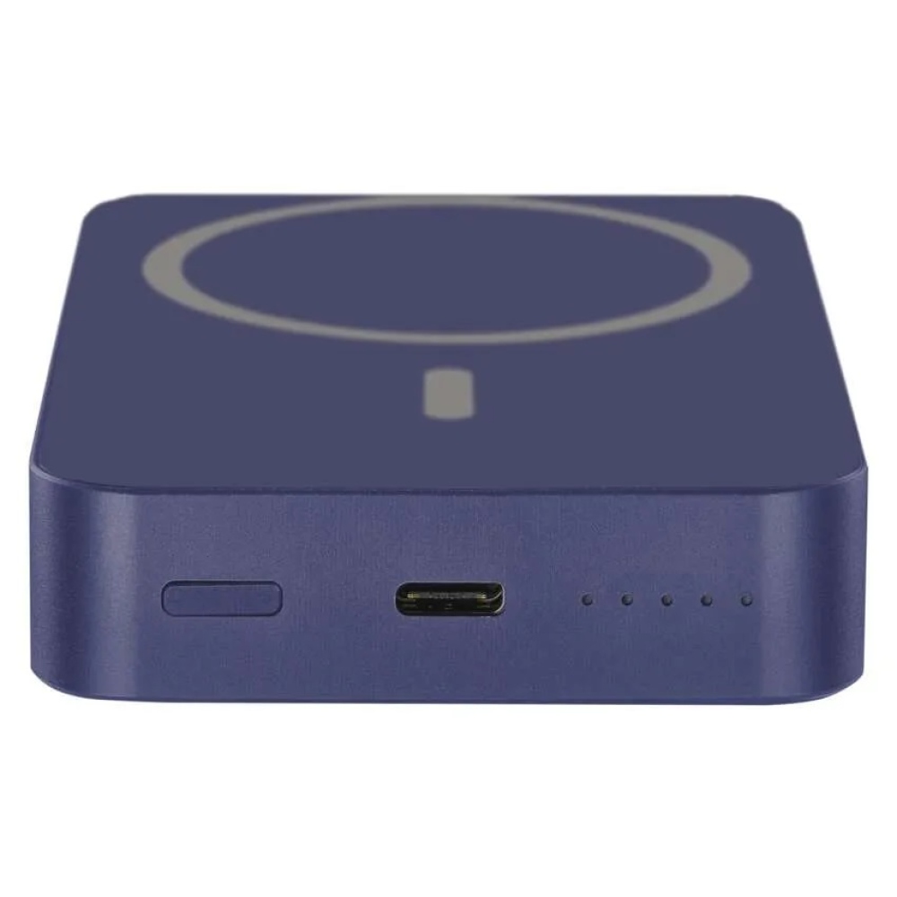 Powerbank EMOS WI 1046, 10 000 mAh, 20 W+vezeték nélküli - kék