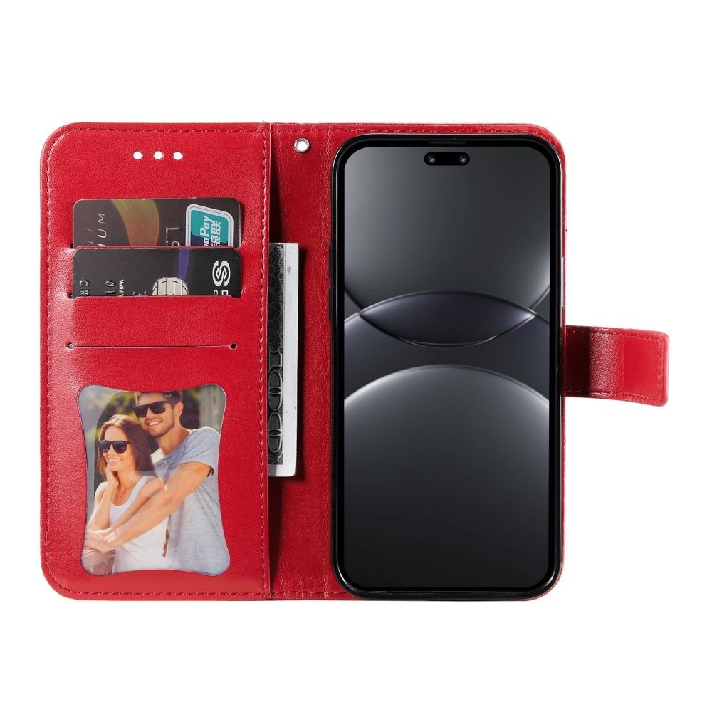 Mandala könyv tok a Huawei Nova 13 Pro 5G számára - piros