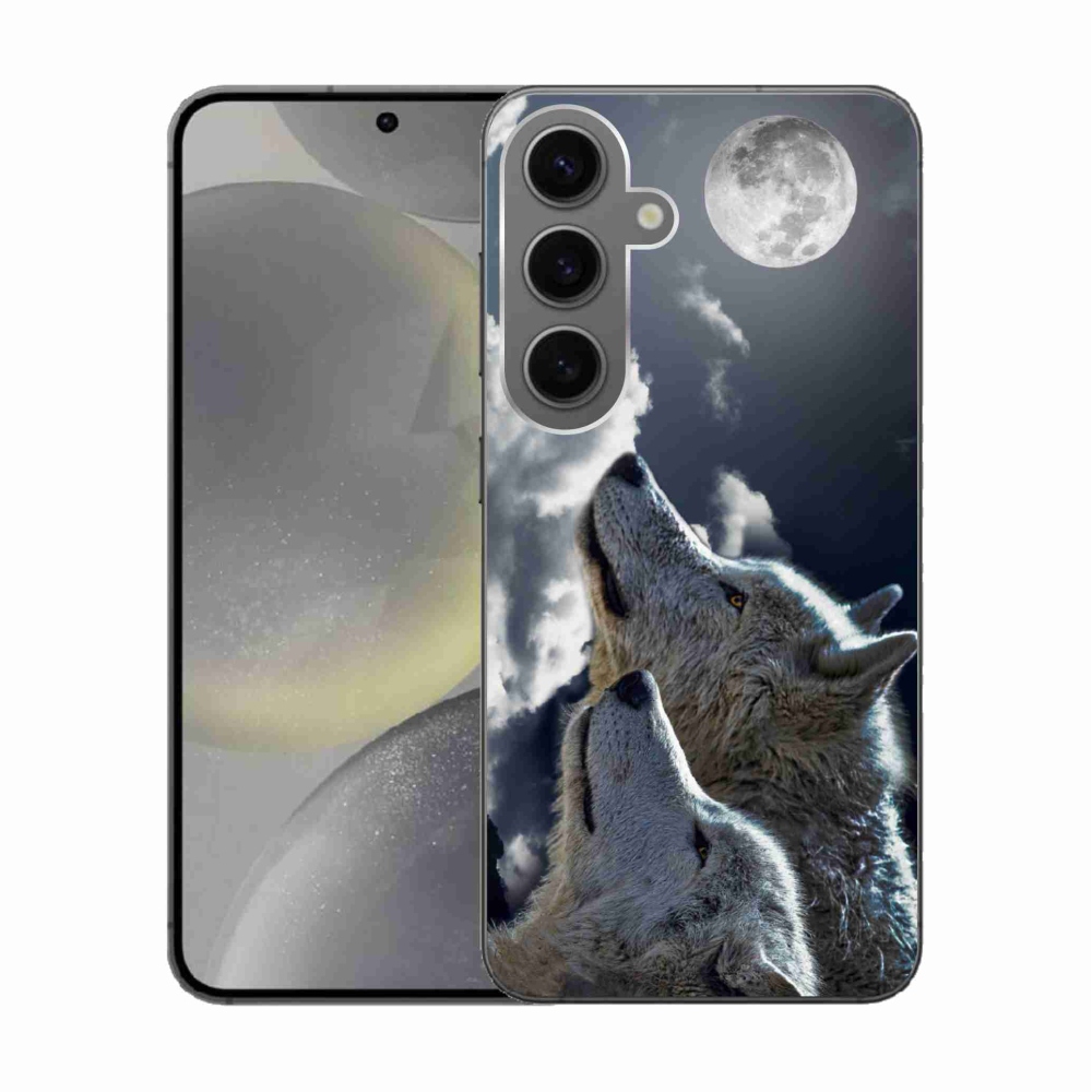 Zselés borítás mmCase Samsung Galaxy S24 - farkasok