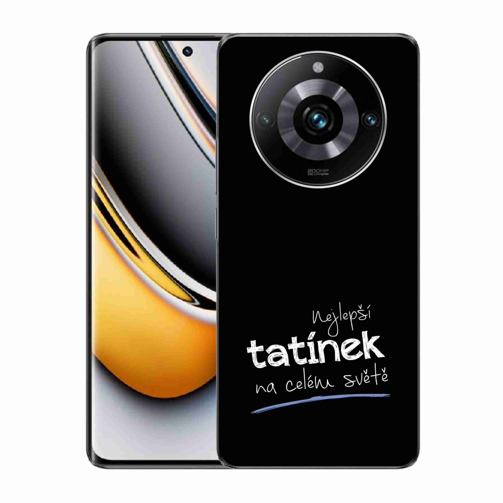 Gél borítás mmCase a Realme 11 Pro/11 Pro+ - legjobb apuci 4 fekete háttérrel