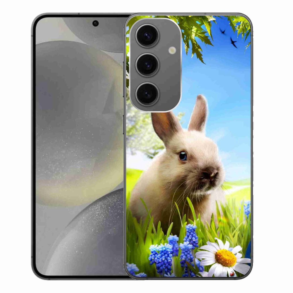 Gél védőhuzat mmCase Samsung Galaxy S24+ készülékhez - nyuszi