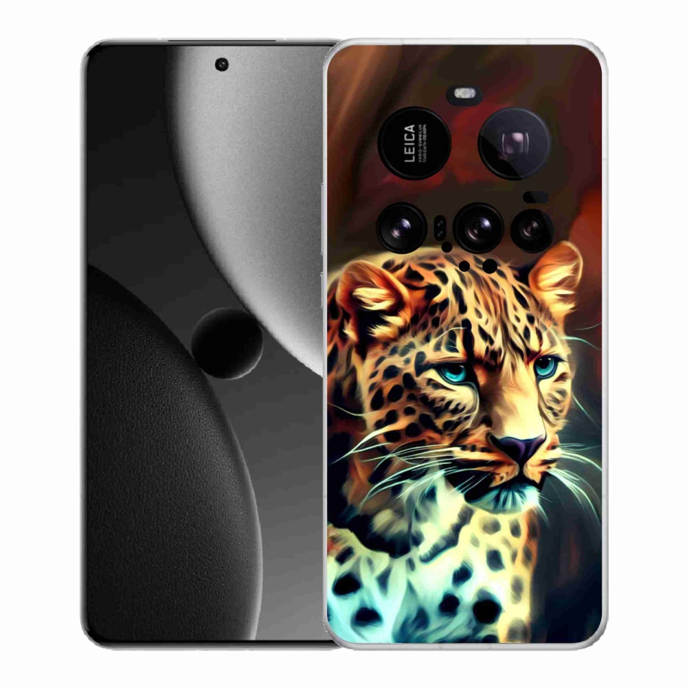 Gél borítás mmCase a Xiaomi 15 Ultra készülékhez - leopárd