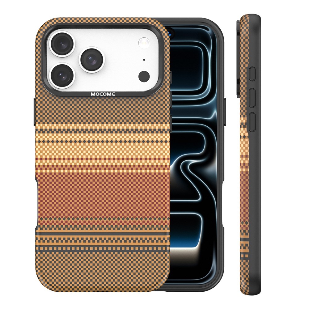 Rainbow strapabíró, MagSafe-kompatibilis tok az iPhone 18 Pro Max-hoz – barna