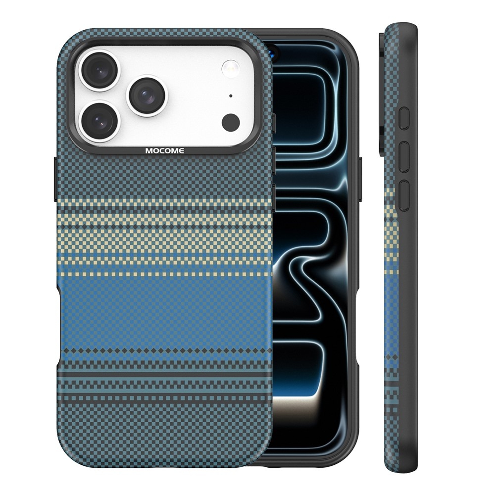 Rainbow strapabíró, MagSafe-kompatibilis tok az iPhone 18 Pro Max-hoz – kék